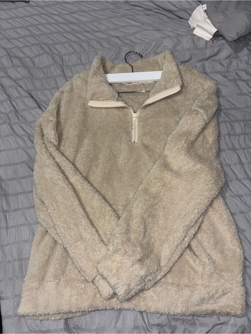 Half Zip Cozy Sweatshirt - Picture 2 of 4
